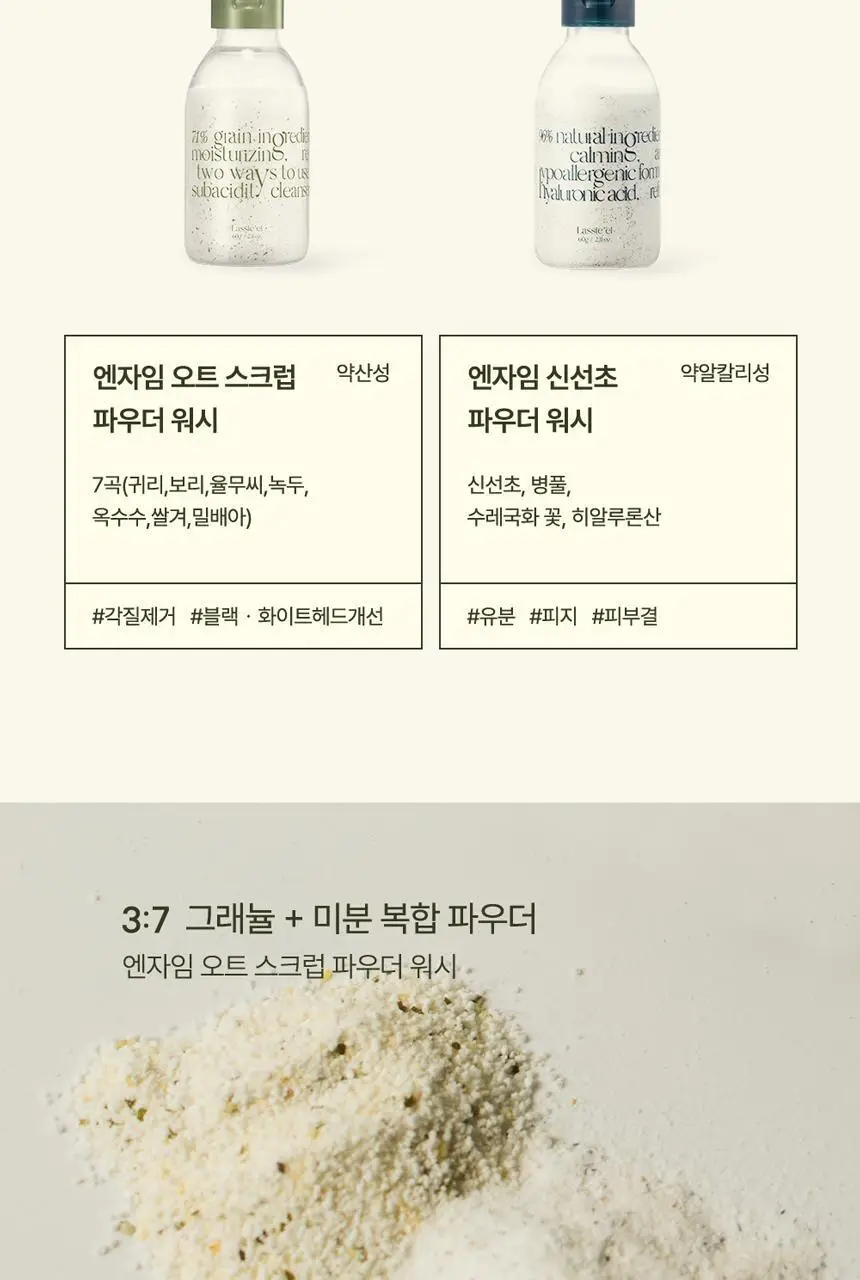 [초마드PICK]라씨엘르 엔자임 곡물 클렌징 파우더워시 60g 기획 (+미니어처 10g) 상세페이지 29